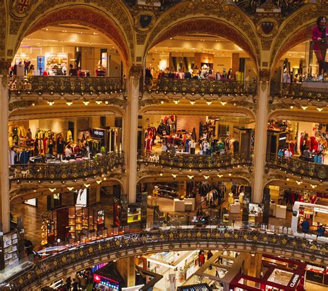 shopping districts in paris.